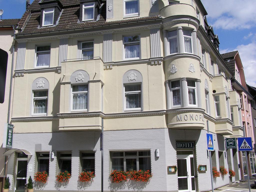 Hotel Monopol Hilden Exterior foto