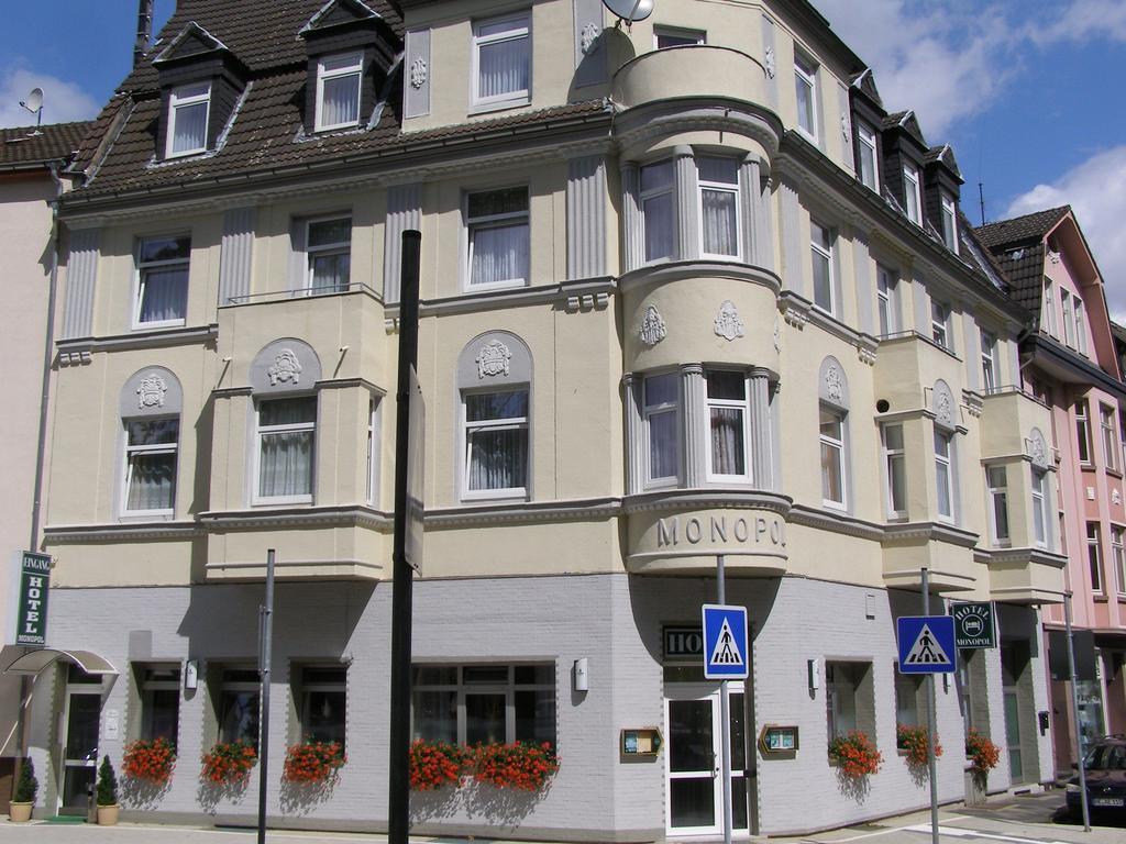 Hotel Monopol Hilden Exterior foto